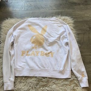 PlayBoy Zip-Up Hoodie, Barely Worn, Size Medium